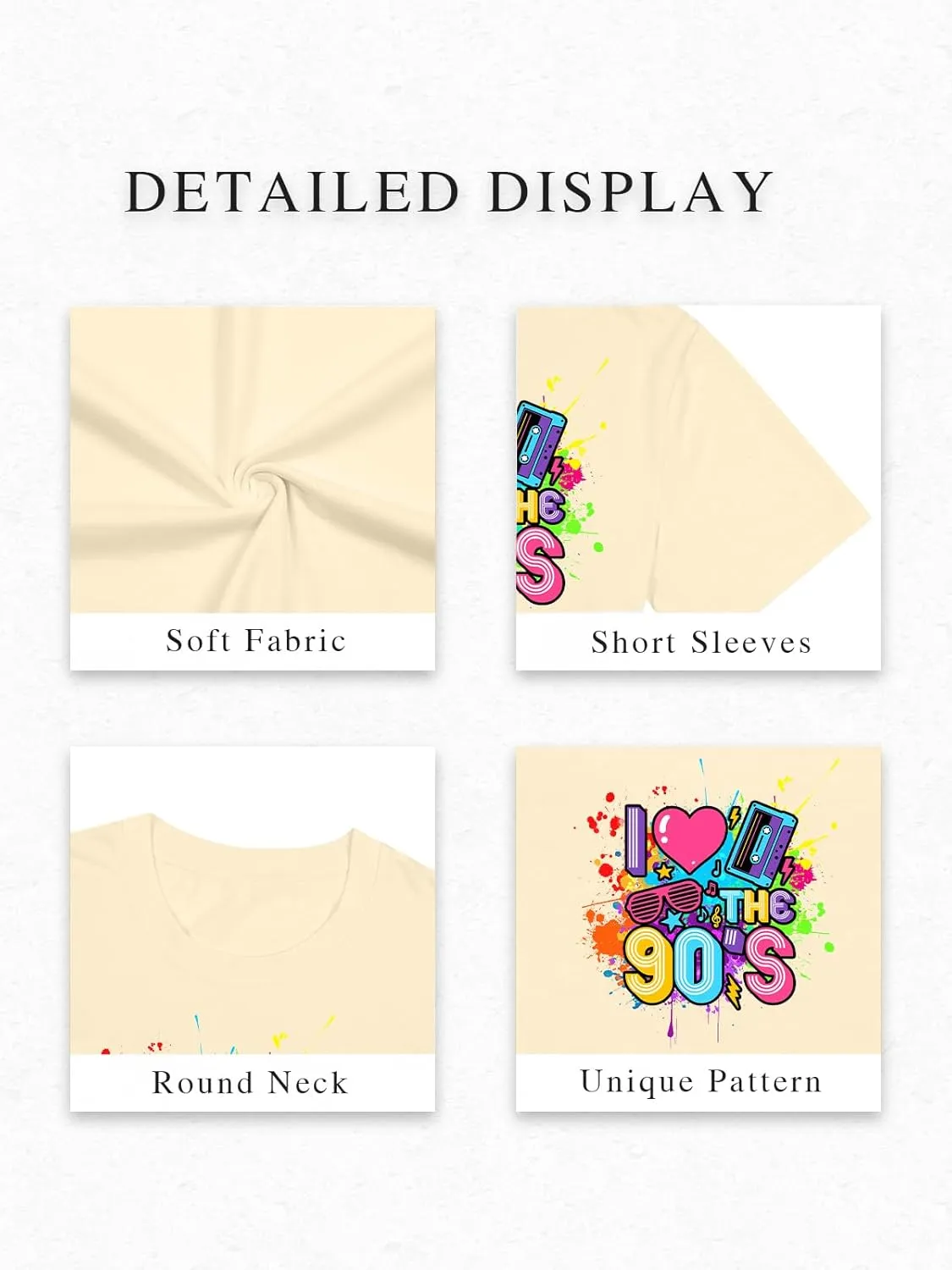 90s Shirts for Women I Love The 90 Tshirts for Girls Themed Style Outfit for Party