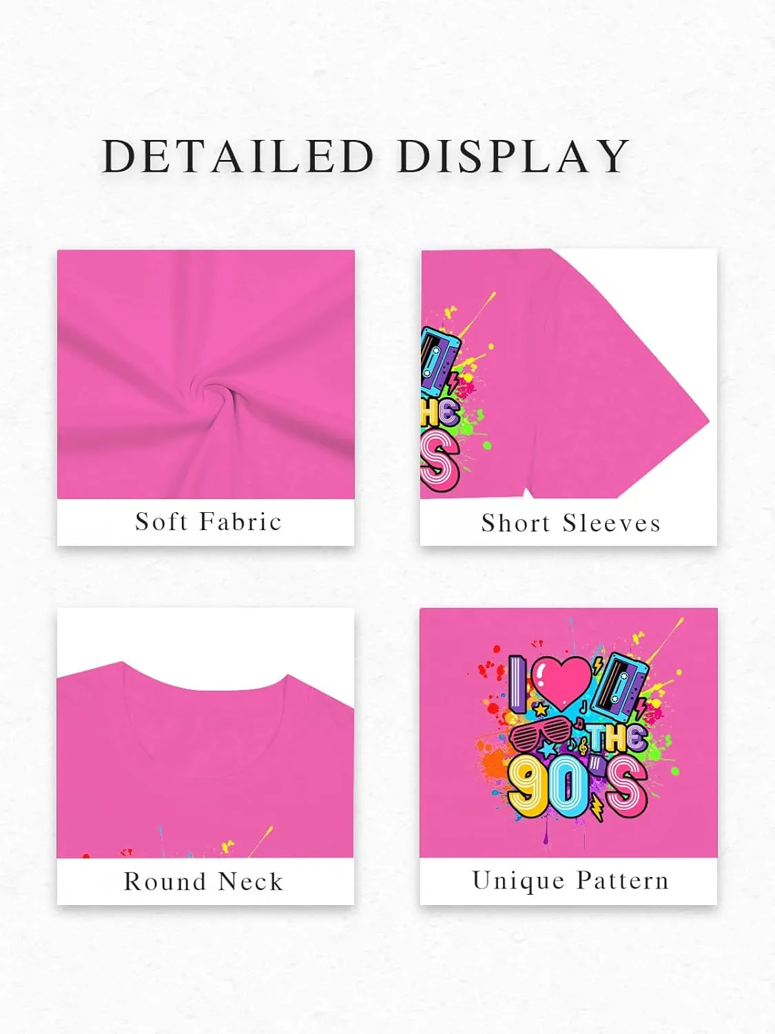 90s Shirts for Women I Love The 90 Tshirts for Girls Themed Style Outfit for Party