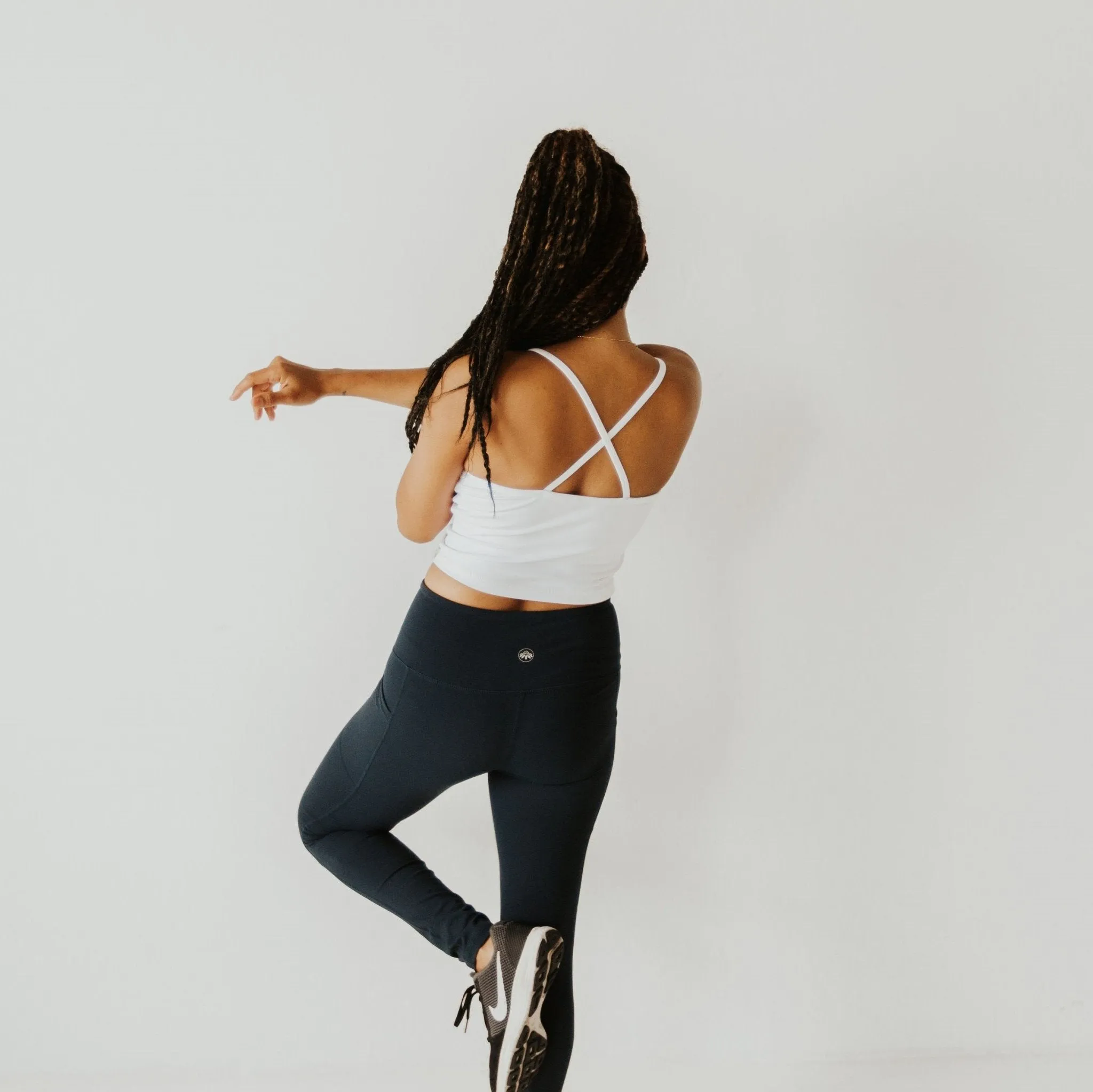 Ava Crop Top - White