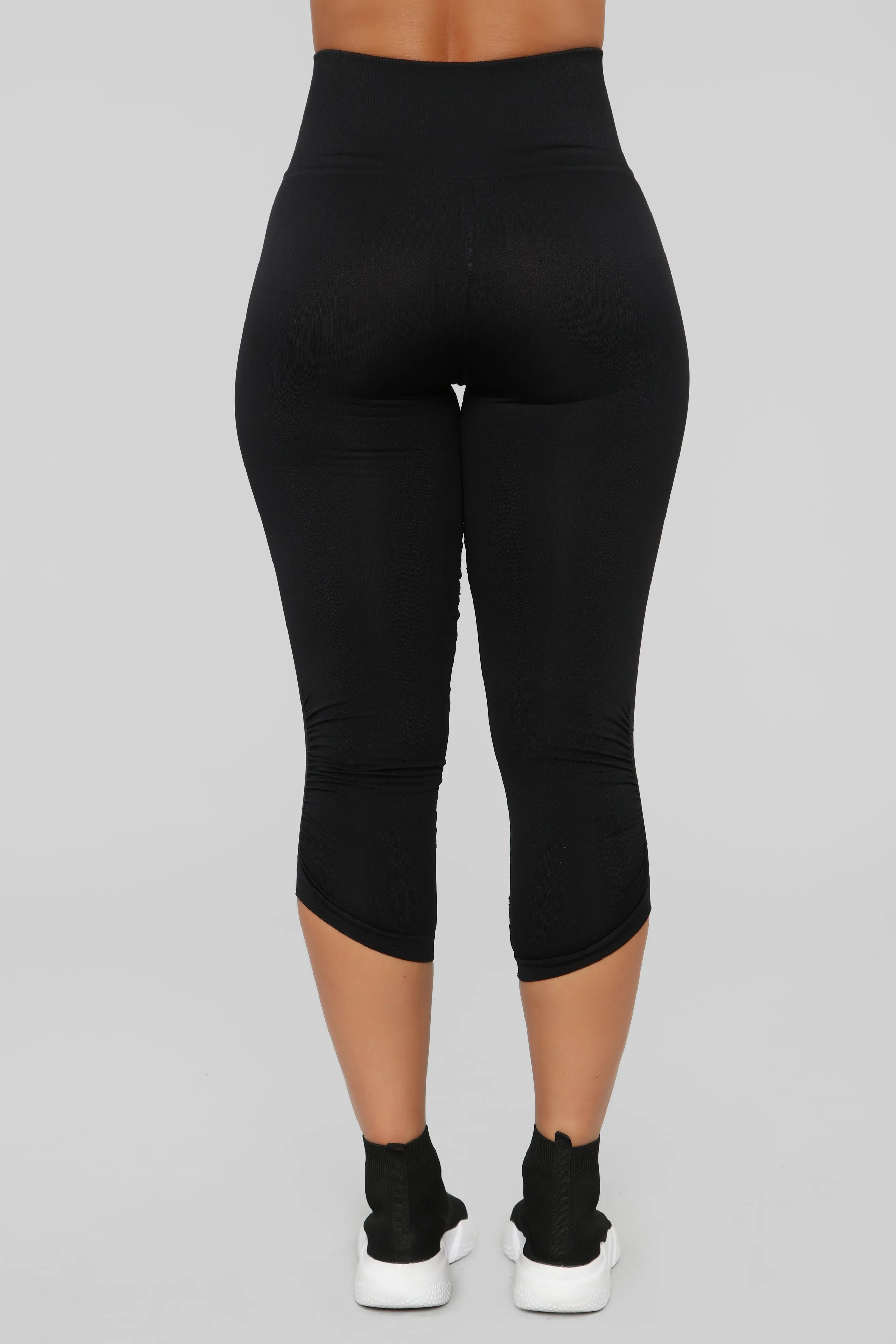 Back To Basics Active Capri - Black