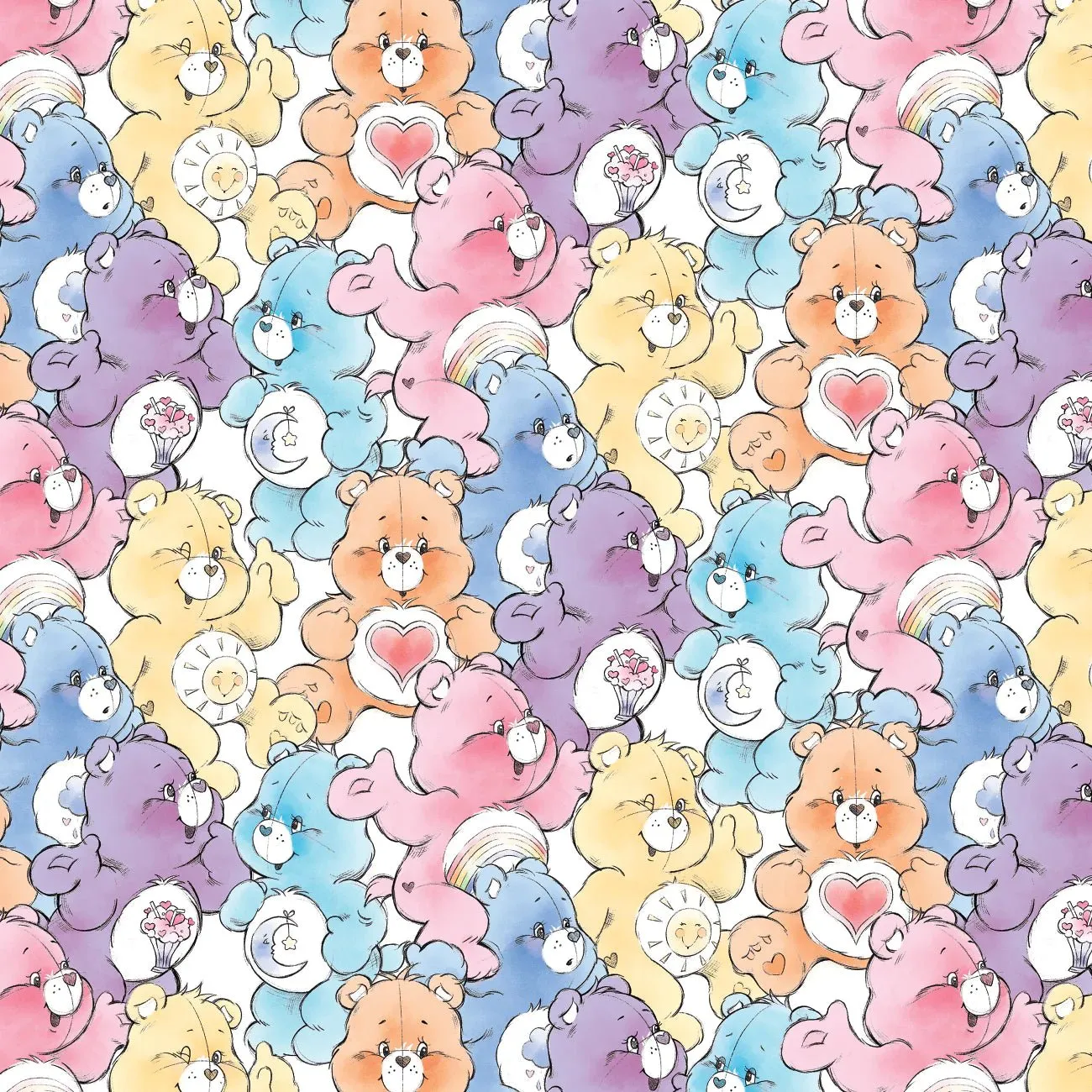 Care Bears All Over, Care Bears Sketch Art