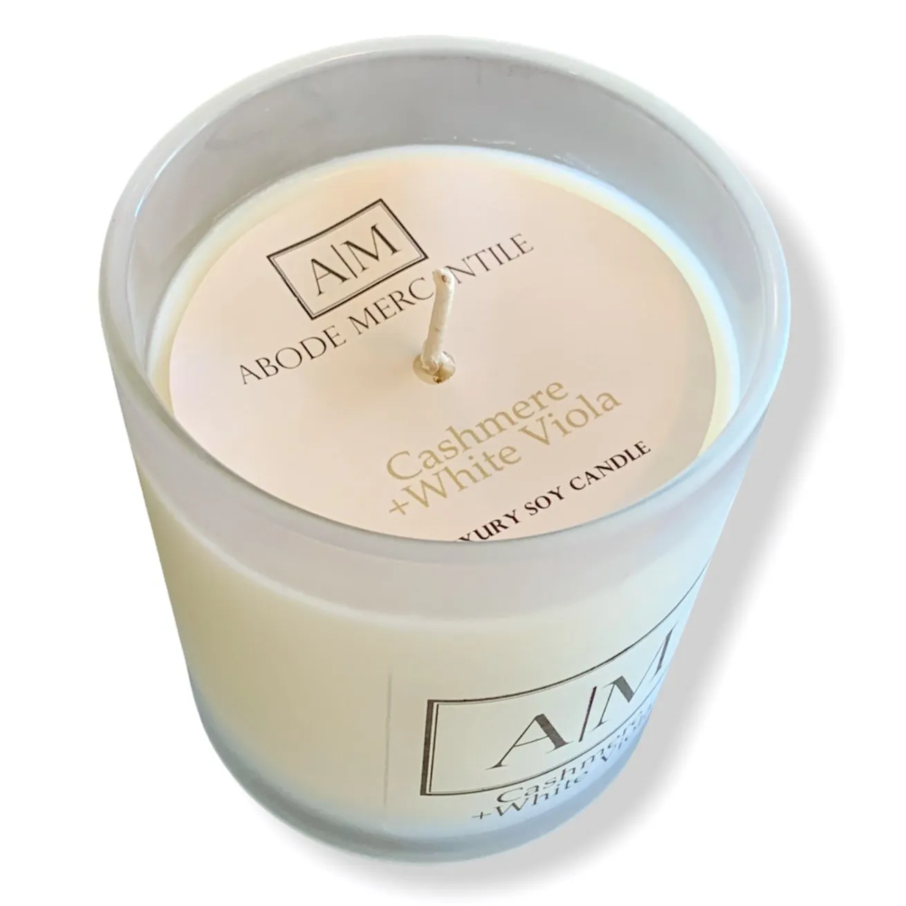 Cashmere   White Viola Candle