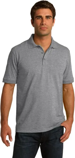 Clothe Co. Men's Big and Tall Polo Shirt, Men's Tall Polo Short Sleeve Performance Cotton Blend