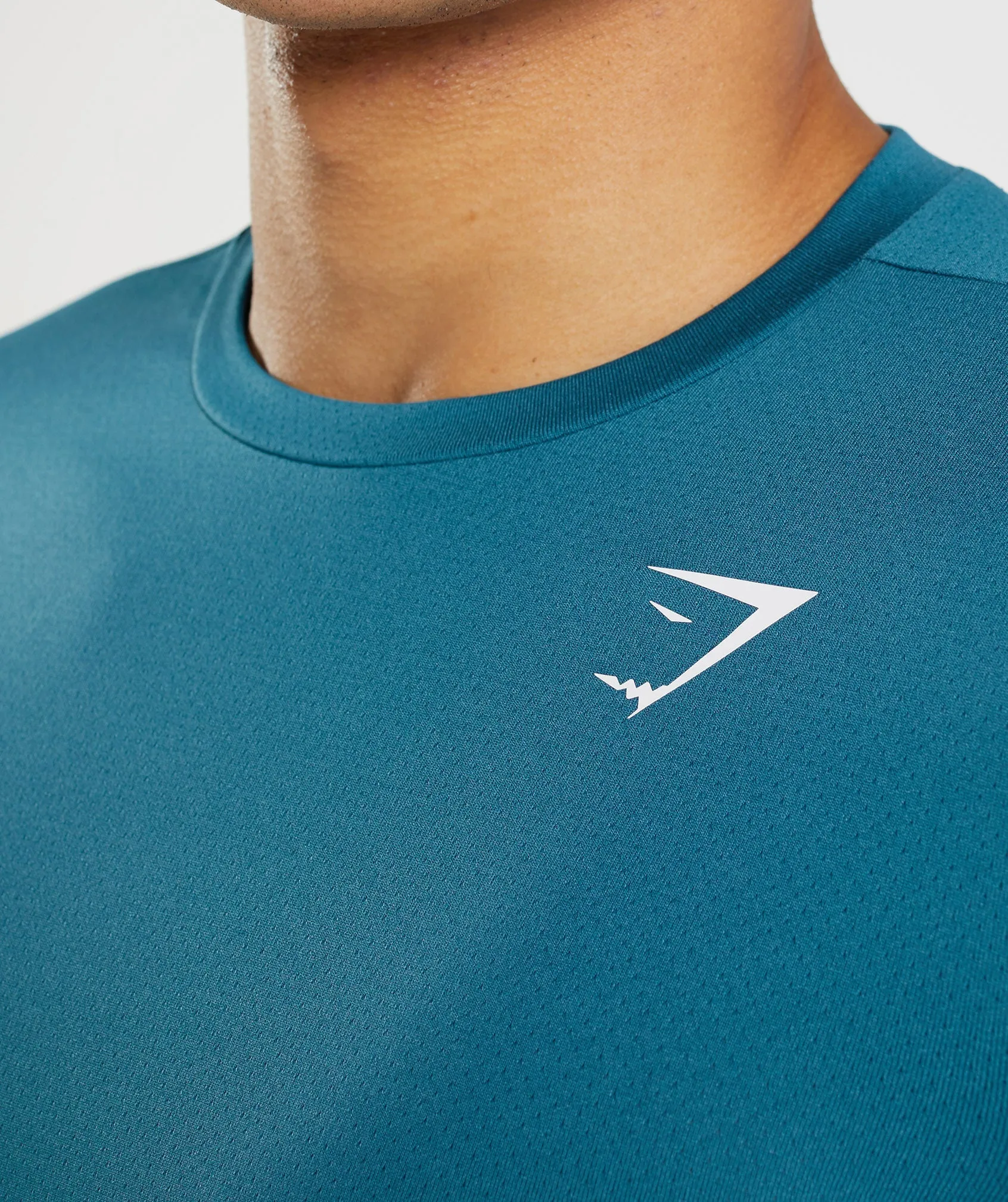 Gymshark Arrival Long Sleeve T-Shirt - Atlantic Blue