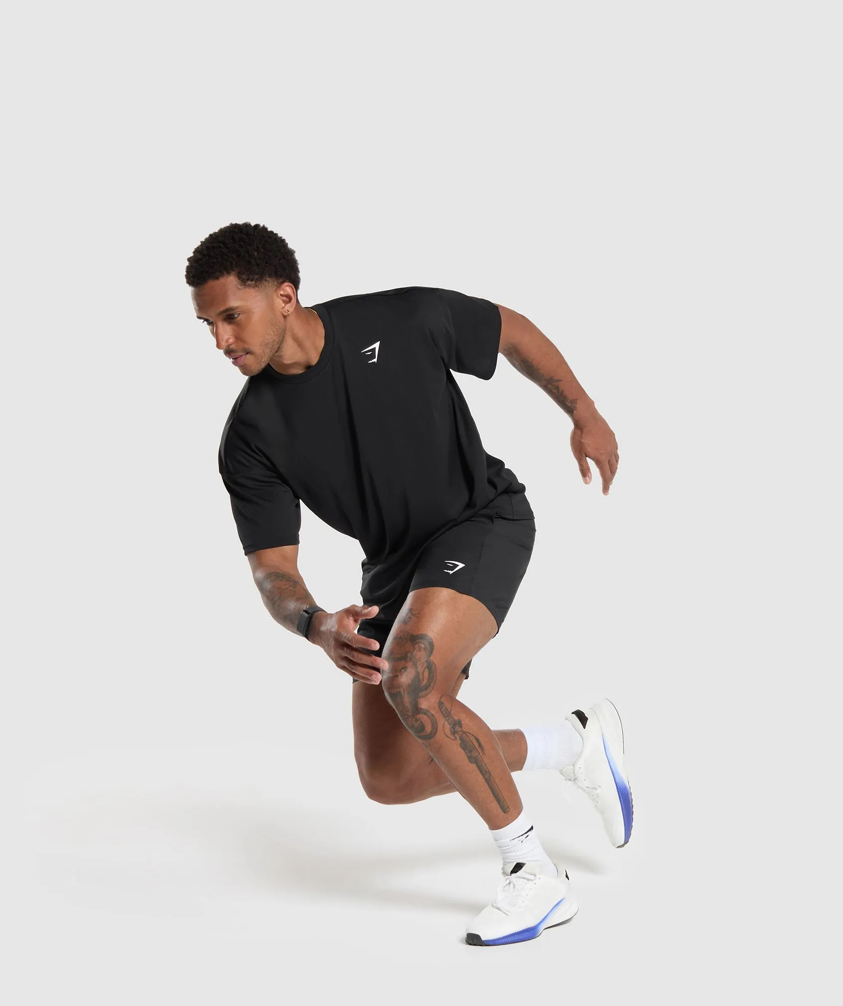 Gymshark Oversized Performance T-Shirt - Black