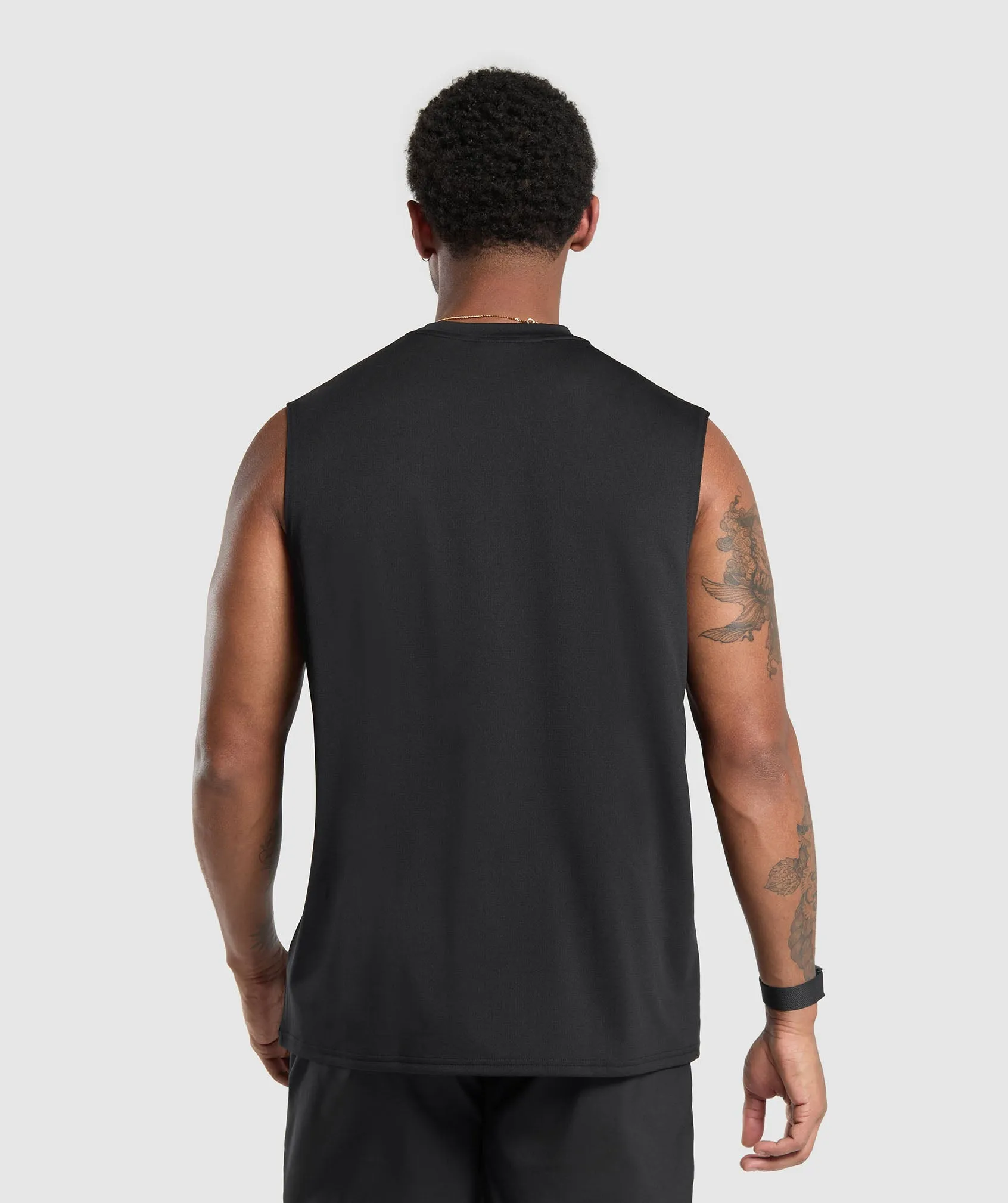 Gymshark Oversized Performance Tank - Black