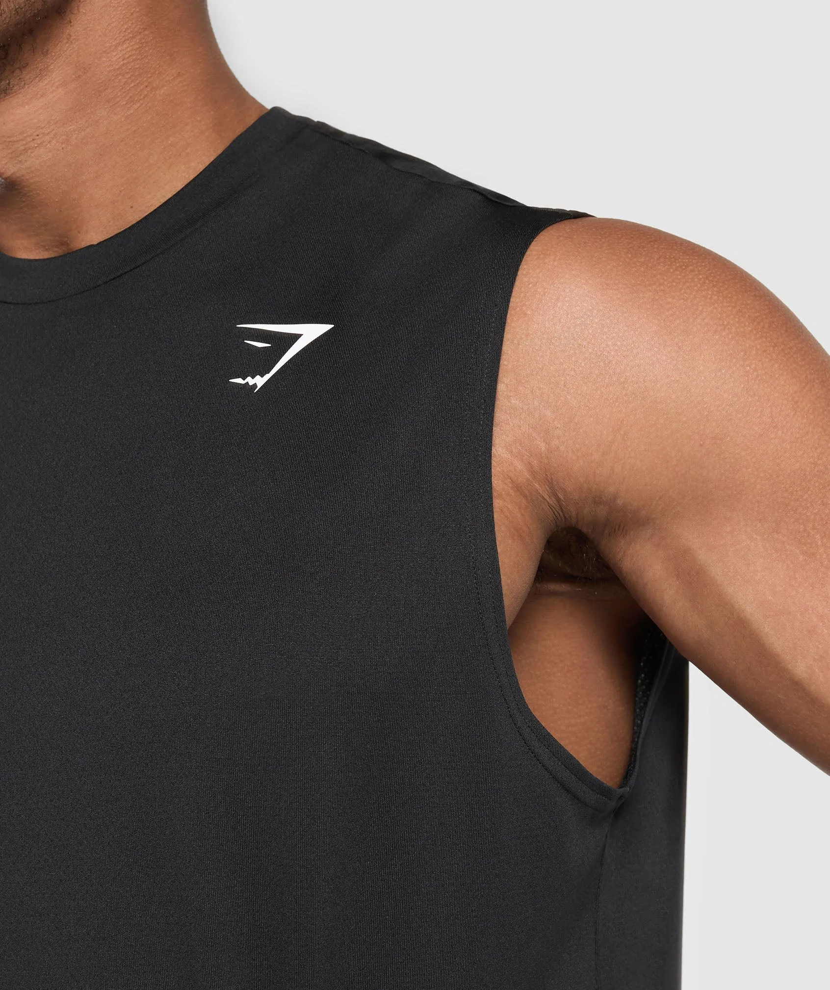 Gymshark Oversized Performance Tank - Black