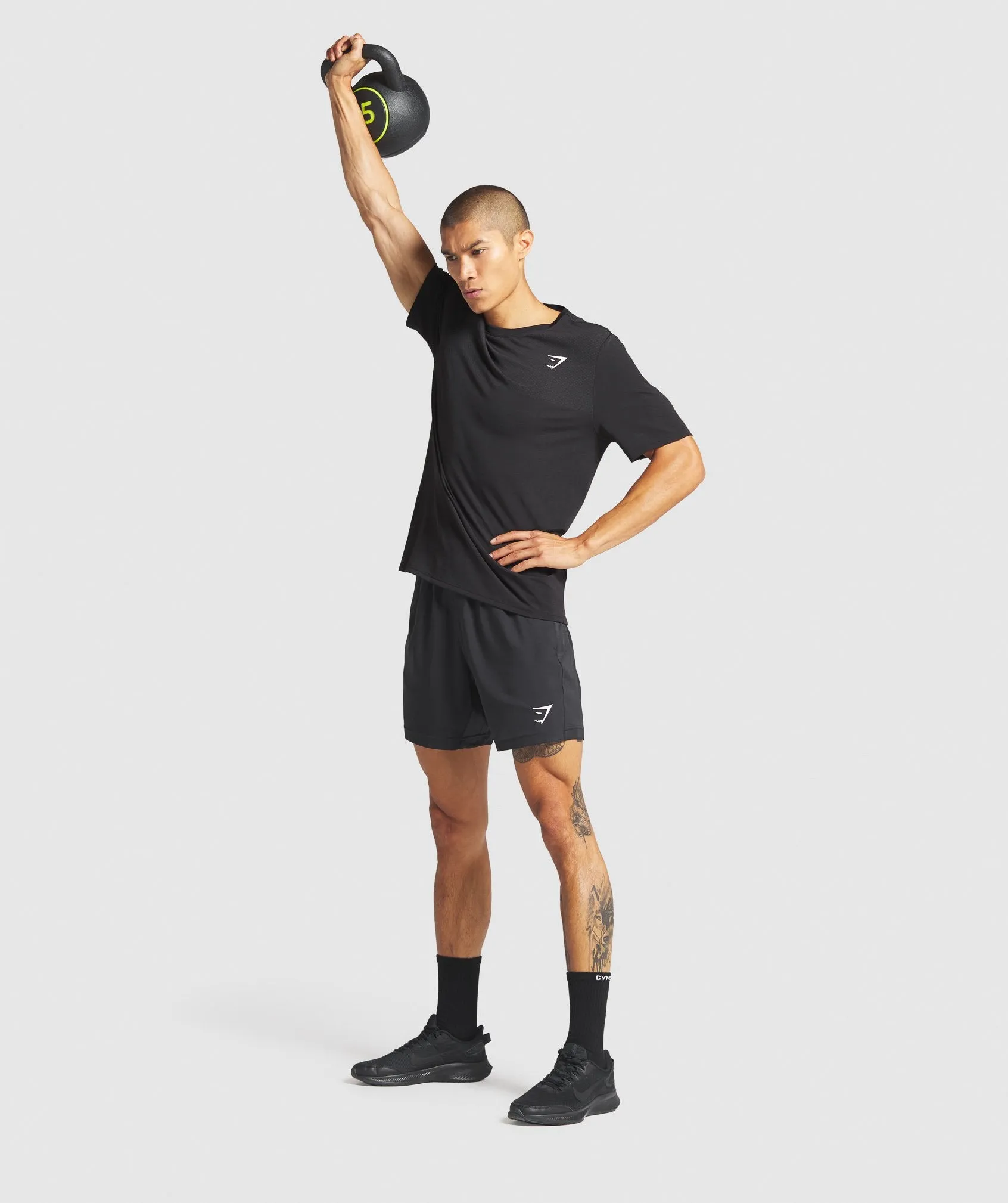 Gymshark Vital T-Shirt - Black Marl