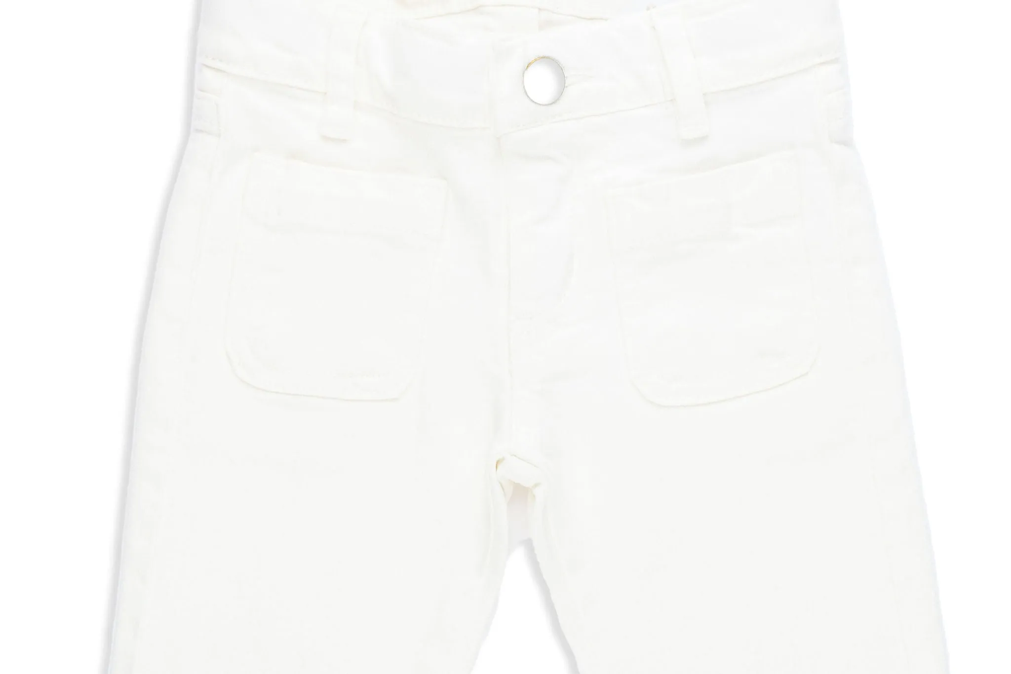 Ivory Flare Girls Pants