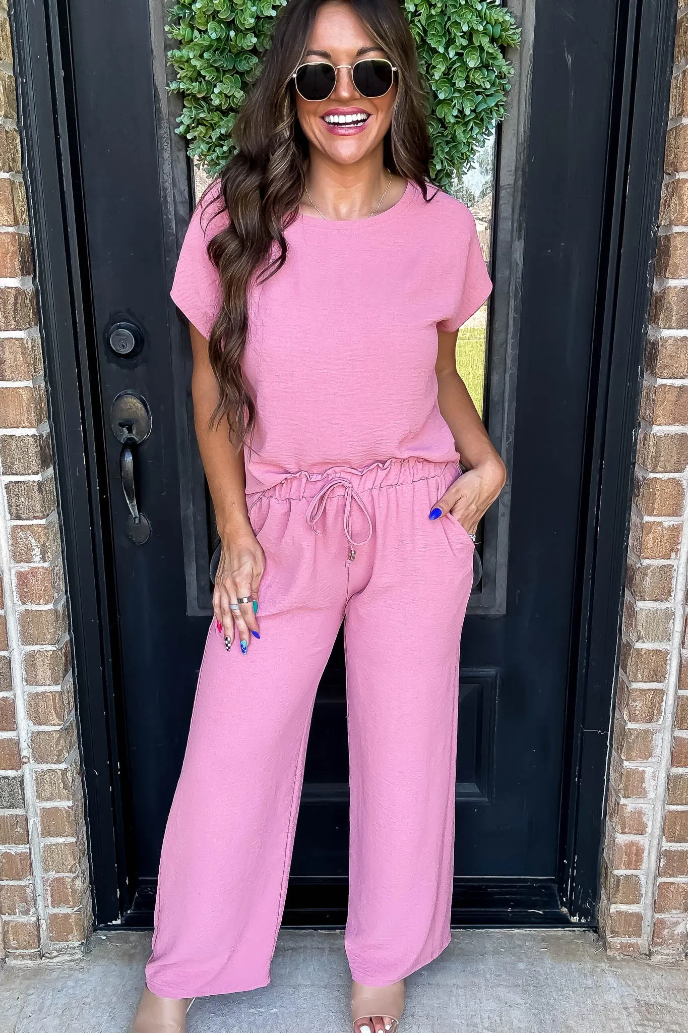 Just This Once Pink Pants
