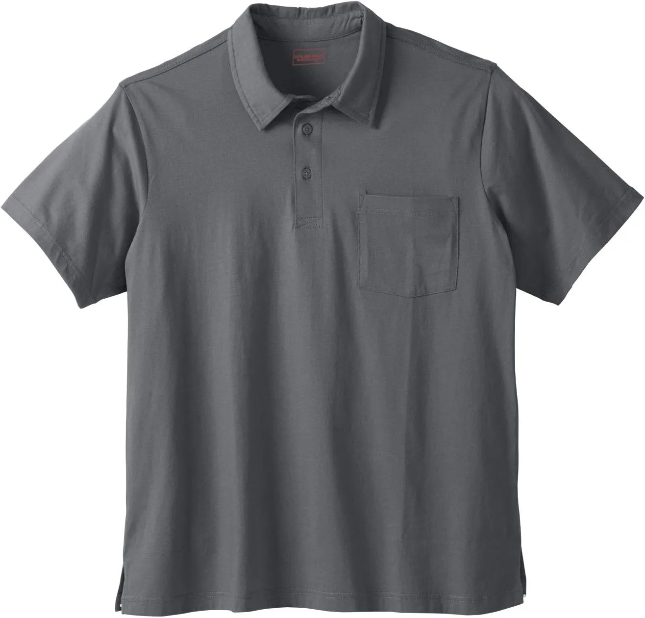 KingSize Men's Big & Tall Heavyweight Jersey Polo Shirt