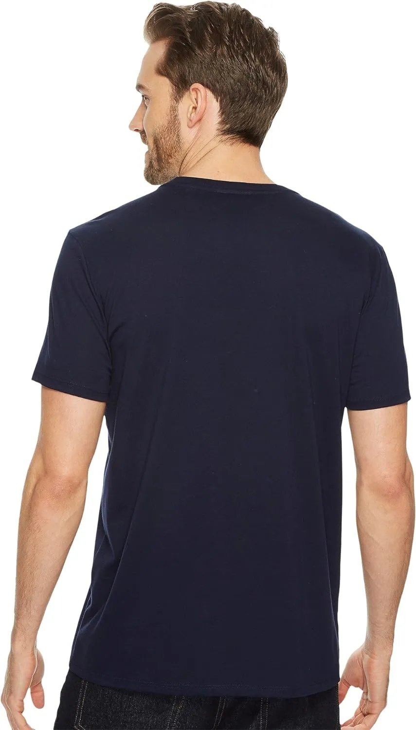 Lacoste mens Short Sleeve Crew Neck Pima Cotton Jersey T-shirt