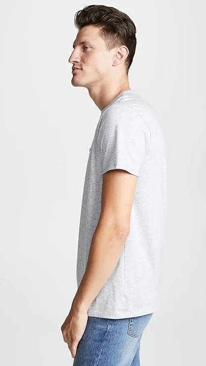 Lacoste mens Short Sleeve Crew Neck Pima Cotton Jersey T-shirt