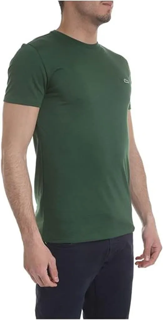 Lacoste mens Short Sleeve Crew Neck Pima Cotton Jersey T-shirt