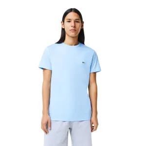 Lacoste mens Short Sleeve Crew Neck Pima Cotton Jersey T-shirt