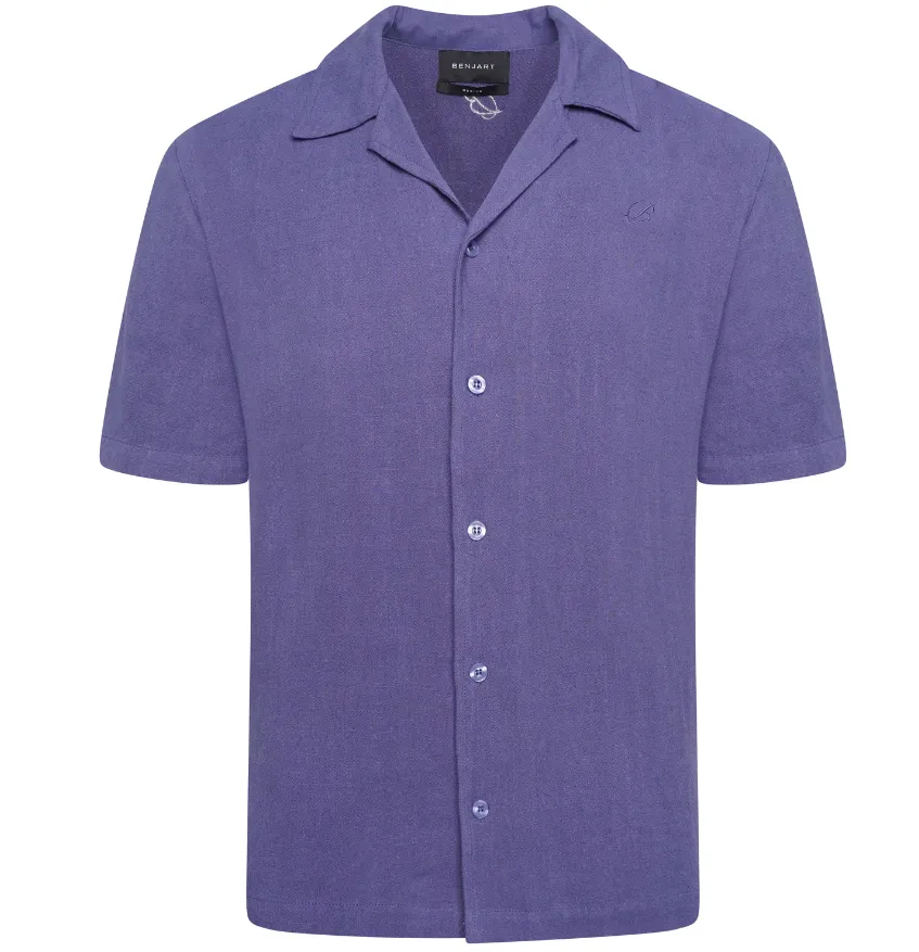 Linen Shirt - Navy