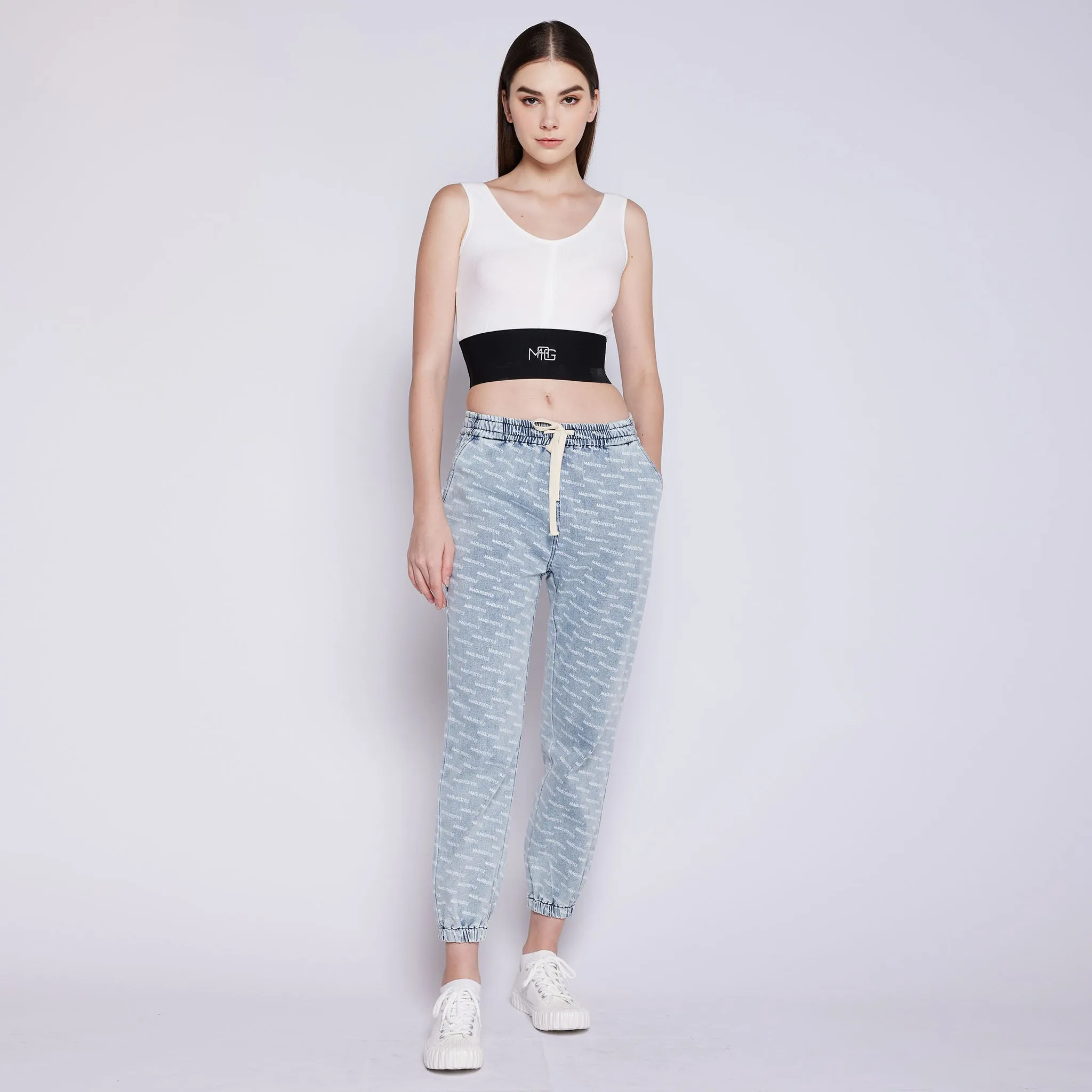 Monogram Denim Pant