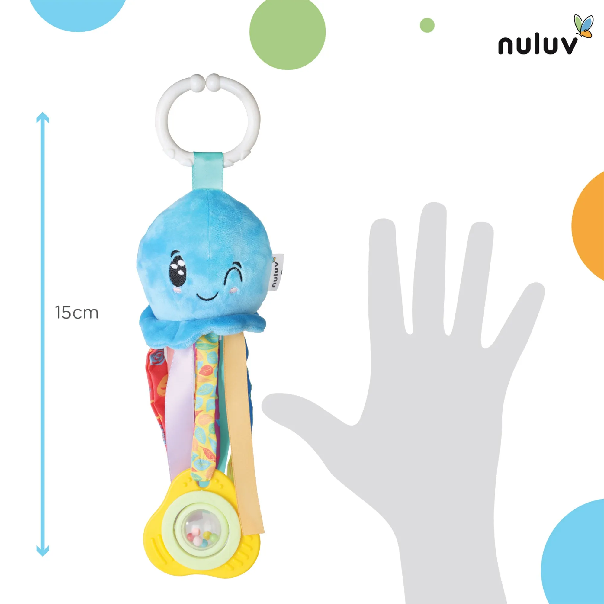 Nuluv Waves Octopus 3  Months ( Multicolor)