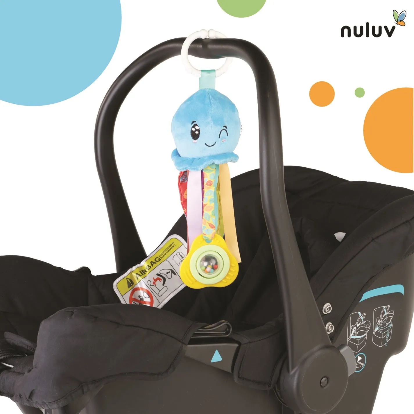 Nuluv Waves Octopus 3  Months ( Multicolor)