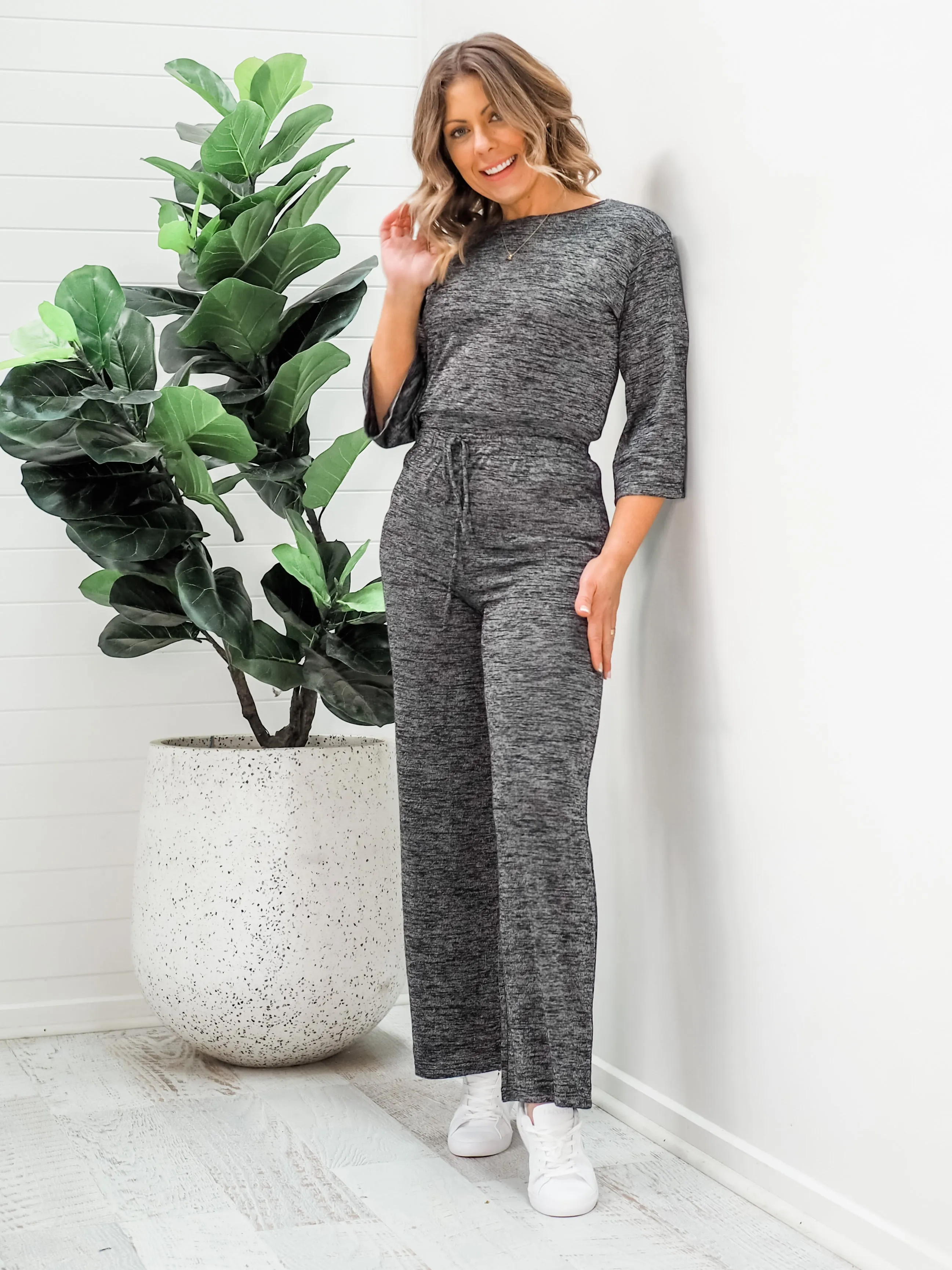 Olivia Pants - Dark Grey