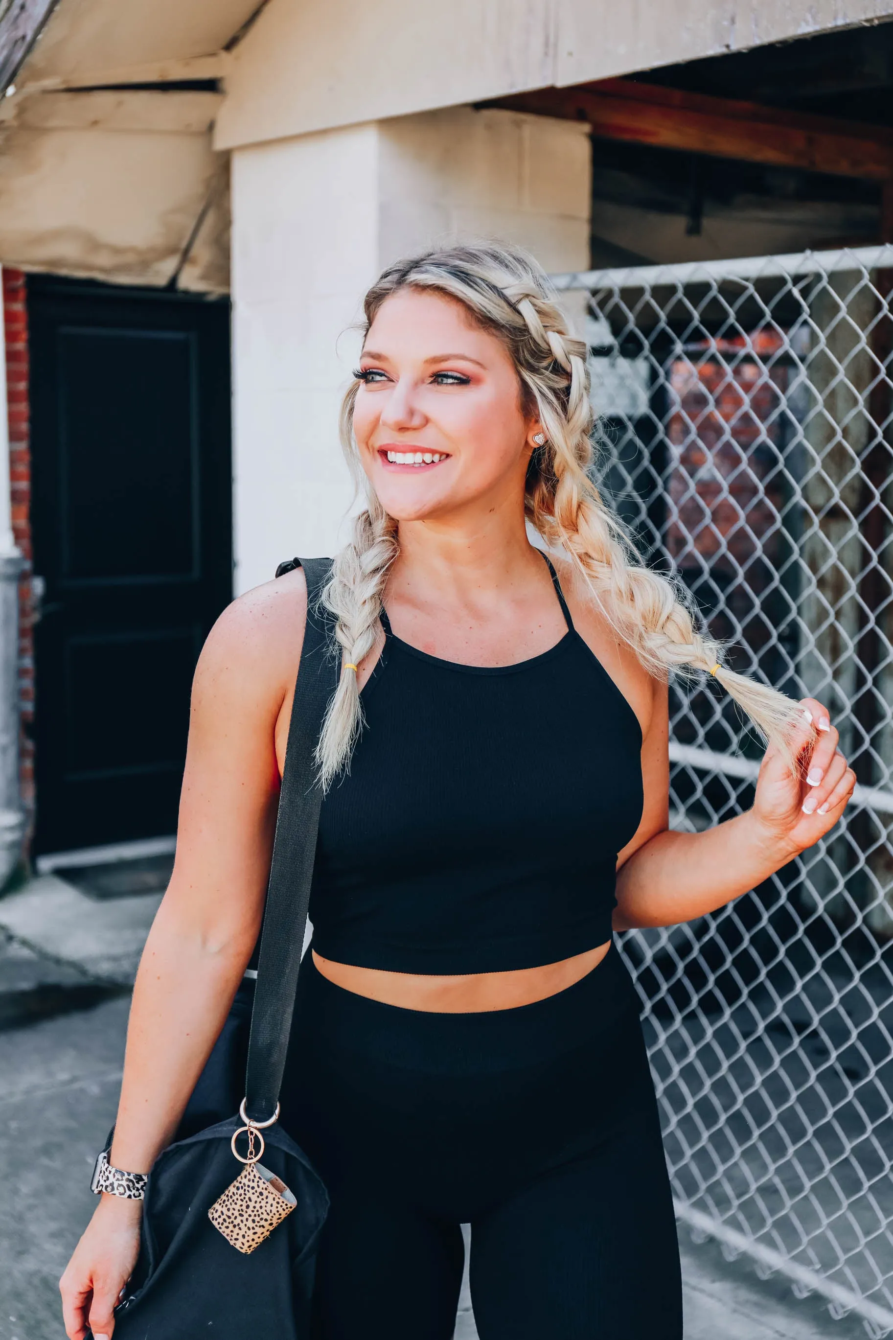 Stayin' Active Sportswear Set - Black