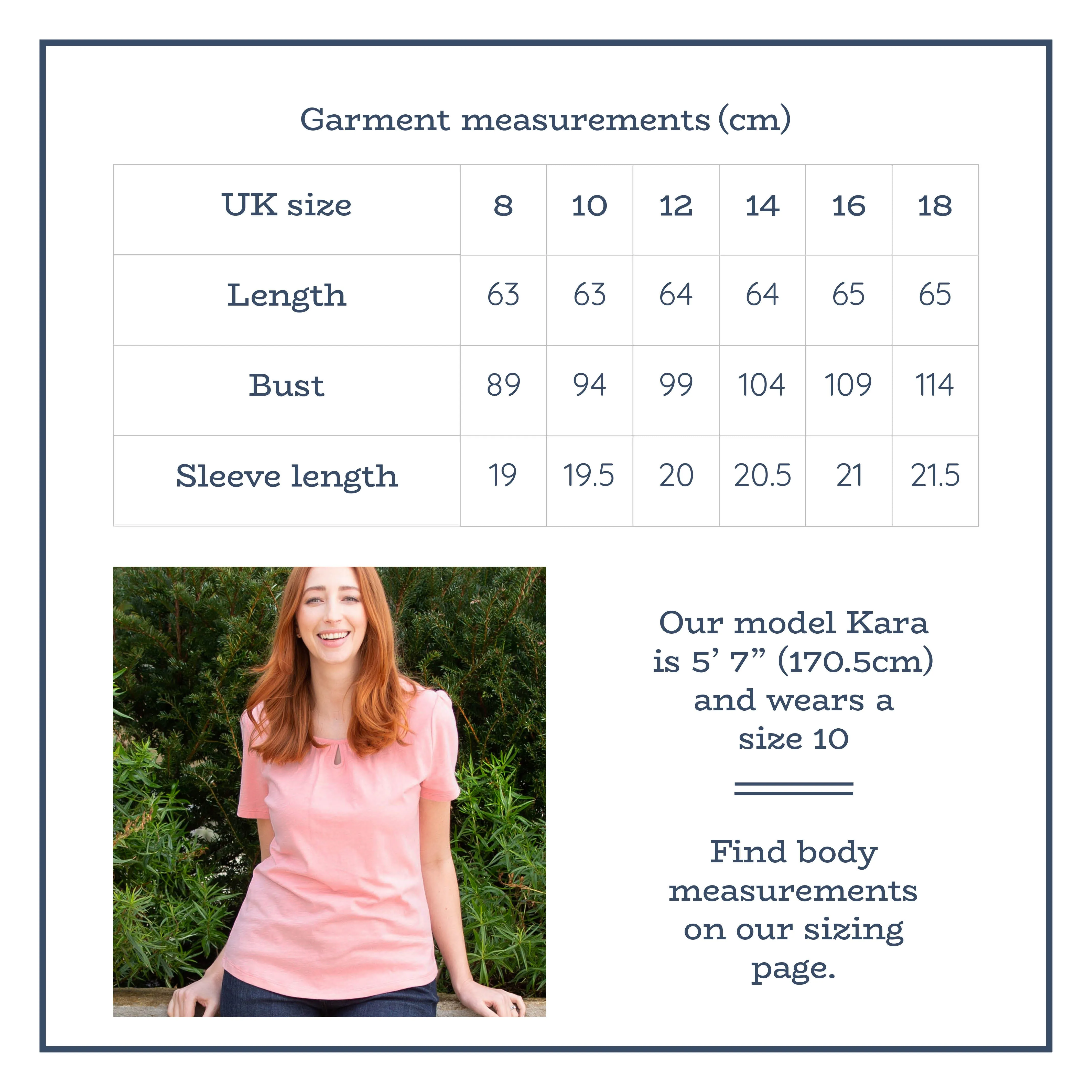 Stour jersey top soft pink