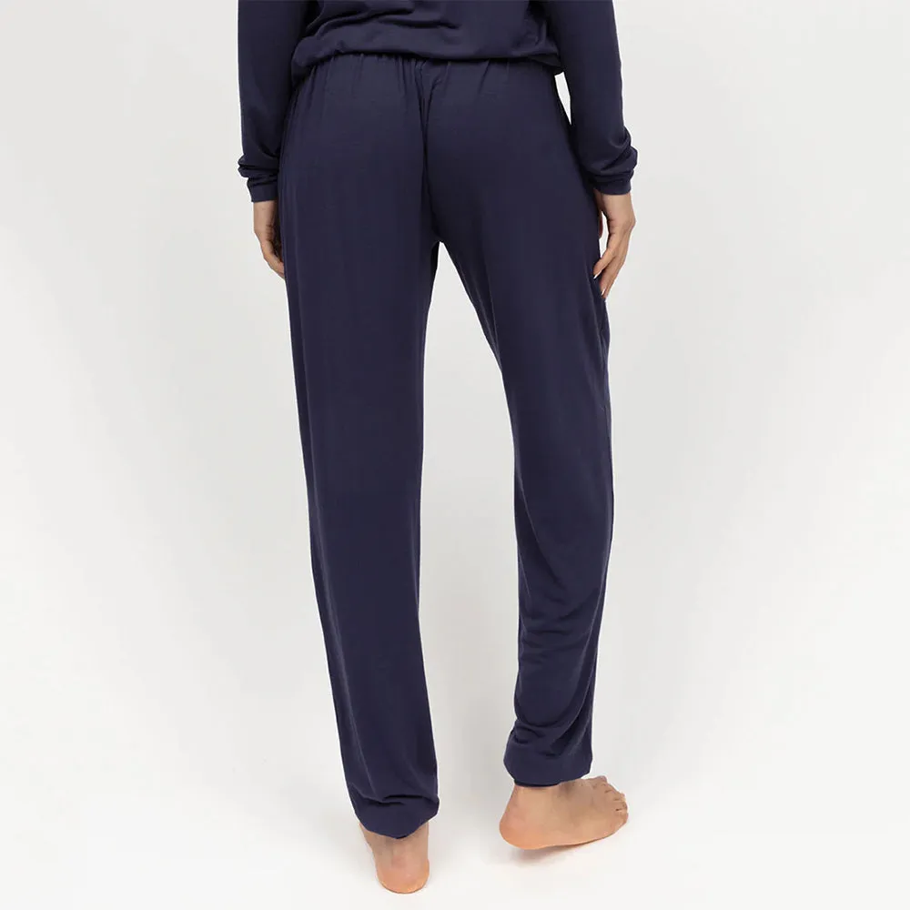 Taylor Navy Jersey Pyjama Bottom