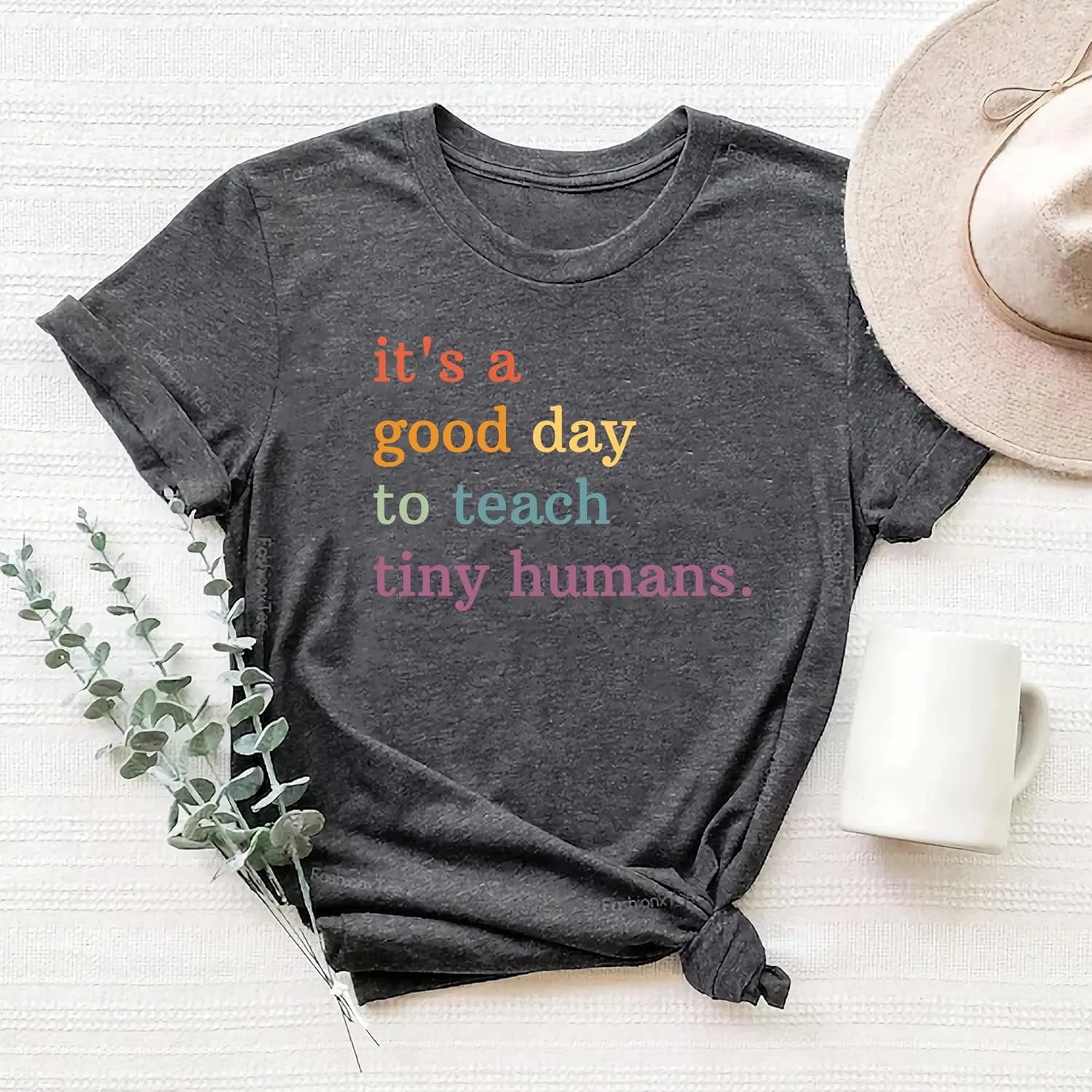 Teacher Shirts Funny Womens Teacher Life T Shirt Graphic Tees Cute Casual Soft Cotton Shirts Tops