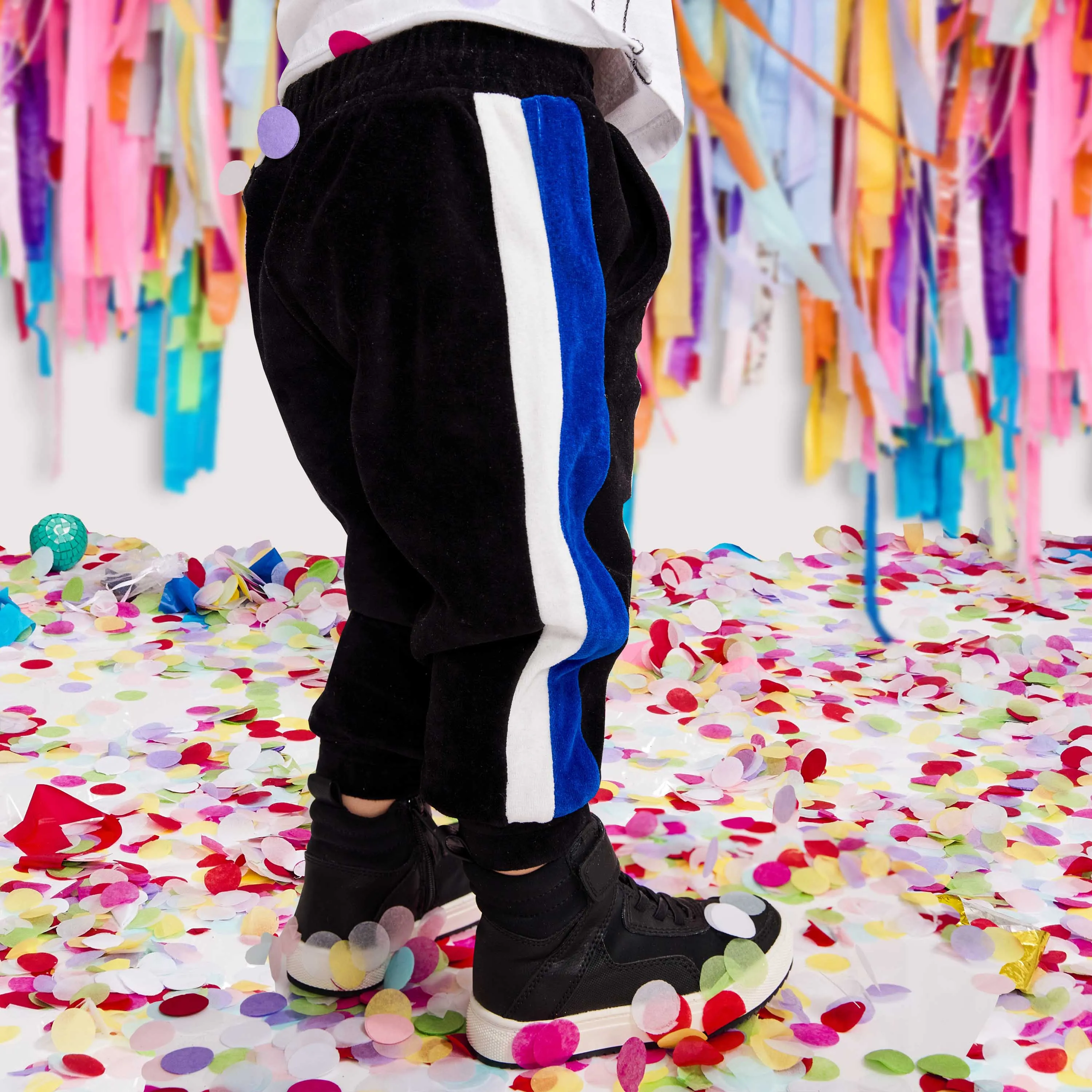 Velour Track Jogger